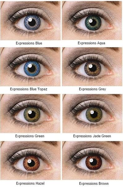 Buy Expressions Colors (Plano) Non Prescription Contact Lenses Canada ...