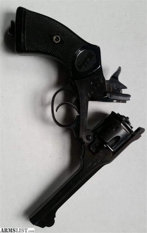 ARMSLIST - For Sale: Break action revolver, webley mk 4