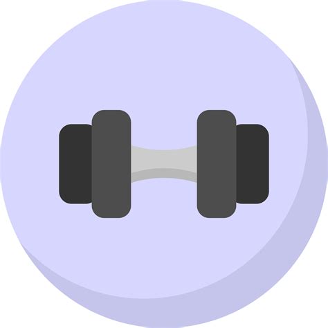 Dumbbell Vector Icon 19623337 Vector Art at Vecteezy