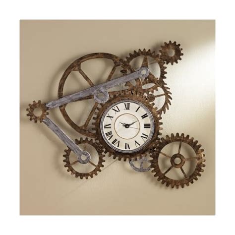 Steampunk Wall Art with Clock » Steampunk Web