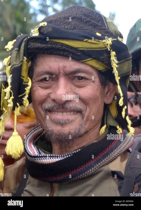 Nur Misuari 2016 Stock Photo - Alamy