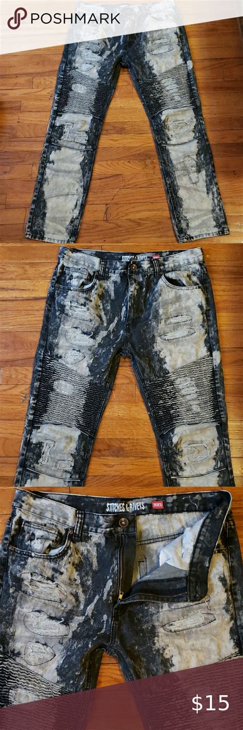 Stitches & Rivets Jeans | Mens straight jeans, Clothes design, Man shop