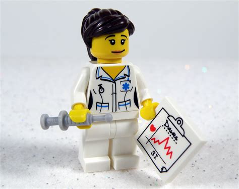 Lego Collectible Nurse | Lego Collectible Minifigure Series … | Flickr