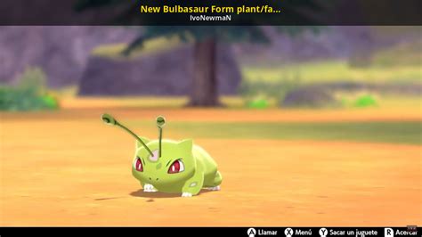 New Bulbasaur Form plant/fairy type [Pokemon Sword & Shield] [Mods]