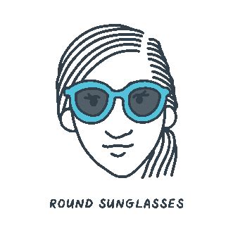 Diamond Outline Clip Art Sunglasses