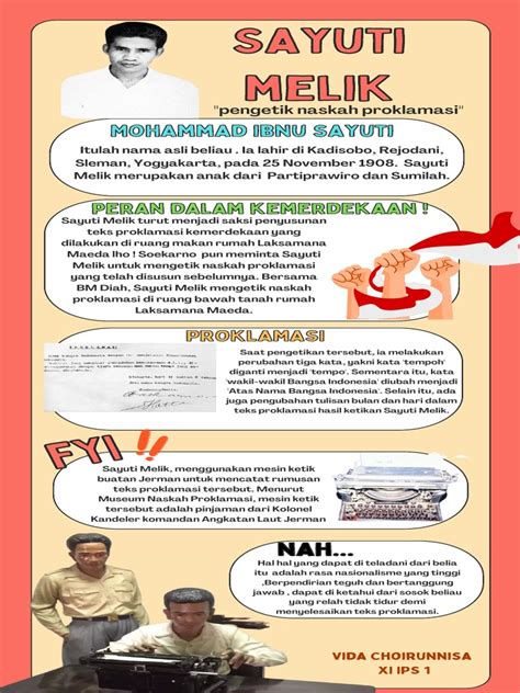 Infografis Sayuti Melik | PDF