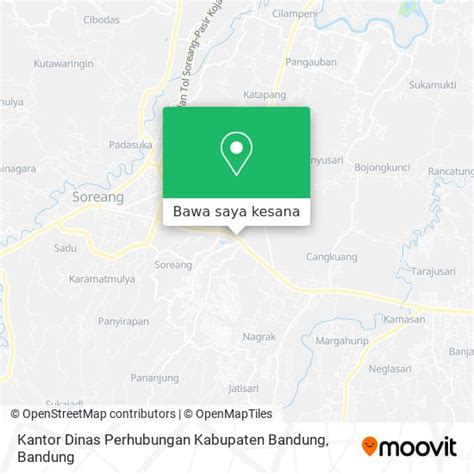 Cara ke Kantor Dinas Perhubungan Kabupaten Bandung menggunakan bis?