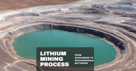 Embark on an exciting journey through the Lithium Mining Process: From ...