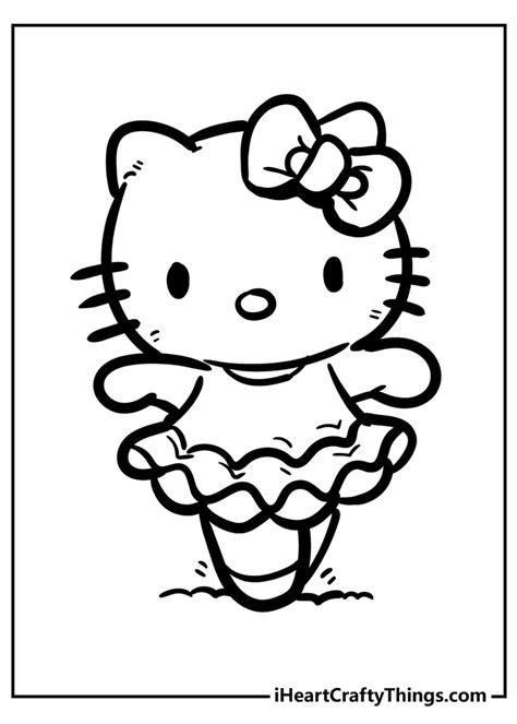 Hello Kitty Coloring Pages - Cute And 100% Free (2021)