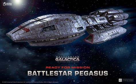 Eaglemoss Battlestar Galactica Pegasus Ship Replica Brand New and In ...