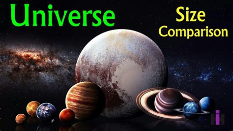 Universe Size Comparison : 3d Animation Comparison - YouTube