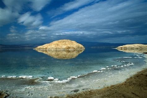 Lake Assal, the saltiest body of water on earth. : r/pics