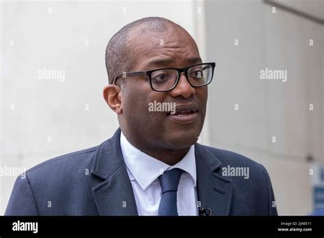 Kwasi Kwarteng MP, Secretary of State for Business, Energy and Industrial Strategy leaves the ...