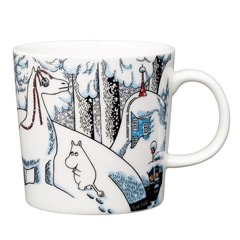 Moomin winter mug 2016 by Arabia: Snowhorse - Moomin