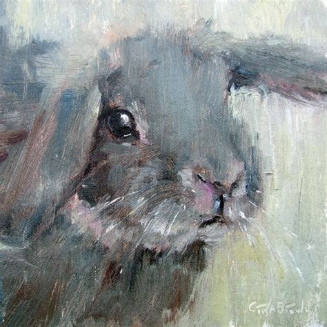 Famous Oil Paintings of Rabbits | Thumper impressionistic painting of ...