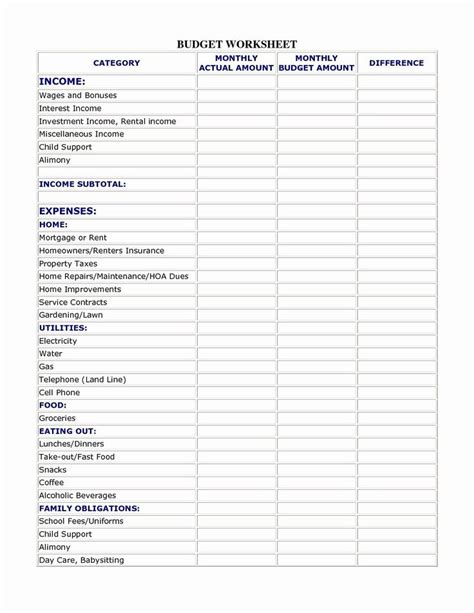 Excel Checkbook Register Budget Worksheet New Free Excel Bud Template ...