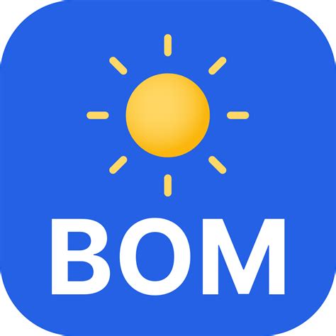 The BOM Weather app