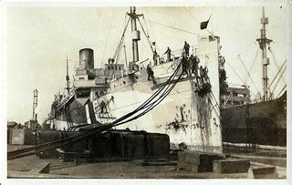 Vintage World War I Post Card - USS Pastores AF-16 at Dock… | Flickr