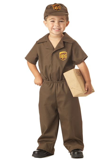 UPS Delivery Toddler Costume