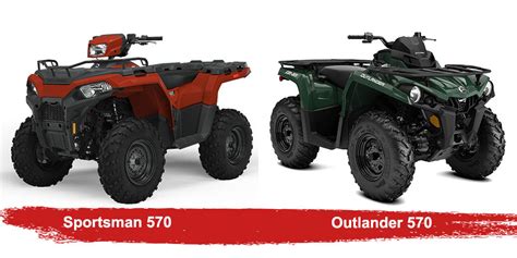 Polaris Sportsman 570 vs Can-am Outlander 570 – StarknightMT