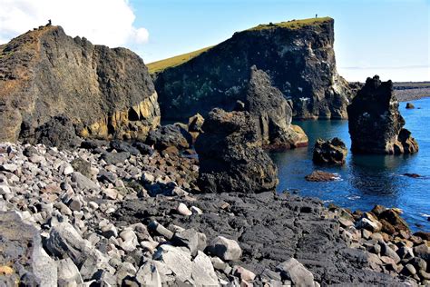 Valahnúkur Point at Geopark on Reykjanes Peninsula, Iceland - Encircle ...