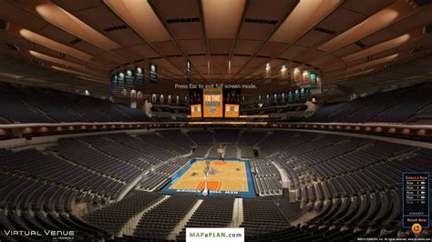 Madison Square Garden seating chart - Detailed seat numbers - MapaPlan.com