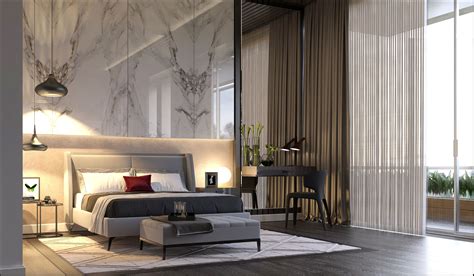 Luxury apartment on Behance | Luxurious bedrooms, Bedroom wall designs ...