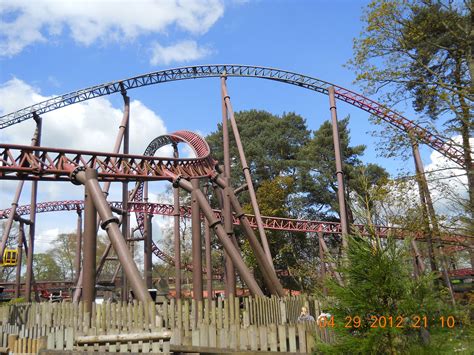 Rita @ Alton Towers - Staffordshire, England (steel coaster). | Alton towers rides, Alton, Tower