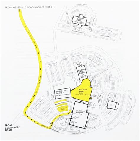 Directions – West Shore Surgery Center