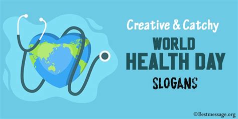 35+ Creative & Catchy World Health Day Slogans 2023