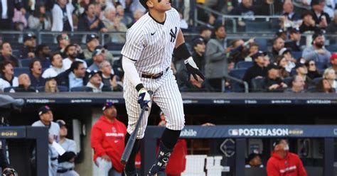 Yankees vs. Guardians final score, highlights: Yankees advance to ALCS behind early Giancarlo ...