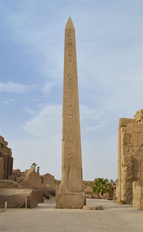 Obelisk At Karnak Temple In Luxor Picture. Image: 20769254