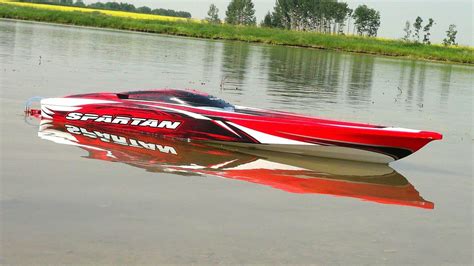 RC ADVENTURES - Traxxas Spartan - First Run, 4S Lipo - Radio Controlled ... #radiocontrolboats ...