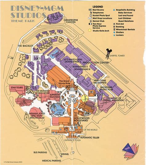 Pin by Suzanne Willis on WDW-Hollywood Studios | Disney map, Hollywood ...