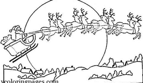 Santa Sleigh Coloring Pages Printable at GetColorings.com | Free printable colorings pages to ...