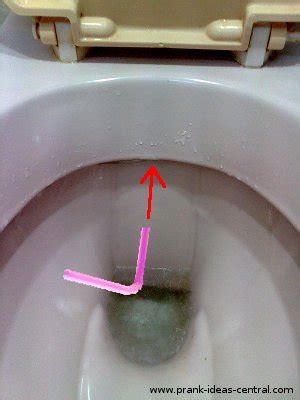 Bathroom Pranks: 14 bathroom ideas for the flush toilet - Pranks 5 to 9