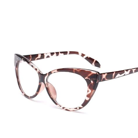 eyeglasses frames brand designer eye glasses women frames oculos optical glasses of cat's eye ...