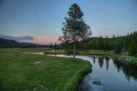 Yellowstone Sunset Photograph by Theresa Muench - Pixels