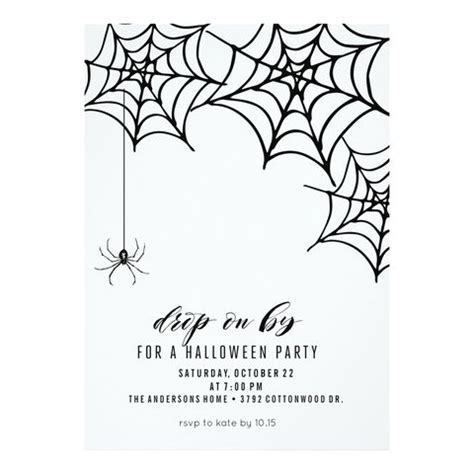 Free Printable Halloween Invitation Templates | Free printable - Clip Art Library