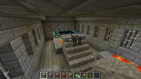 end portal room Minecraft Map