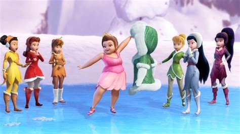 Fairy Mary's hidden talent: Ice Skating! :) Tinkerbell Movies ...