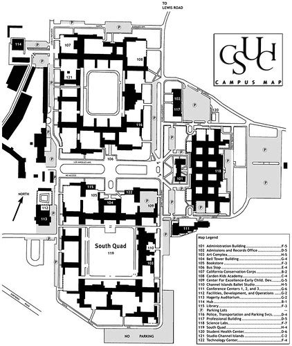 2002 Campus Map | California State University Channel Islands | Flickr