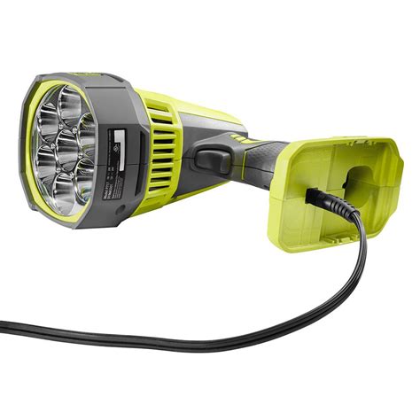 Ryobi LED Spotlight Flashlight Work Light 18V Cordless Lithium Ion Dual Powered | eBay