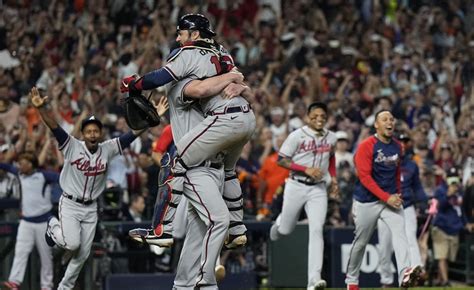 Atlanta Braves win 1st World Series title since 1995, defeating Houston Astros 7-0 - National ...