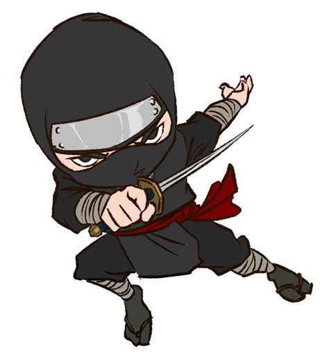 Free to Use & Public Domain Japanese Clip Art | Ninja art, Cartoon clip art, Chibi