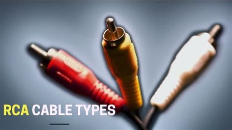 RCA Cable Types - Free Video Workshop - Beginner's Guide to Digital Video