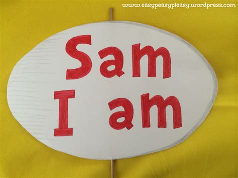 All Things Dr. Seuss-Sam I am Costume - Easy Peasy Pleasy