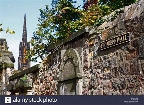 Flodden wall, Greyfriars churchyard, Edinburgh Stock Photo - Alamy