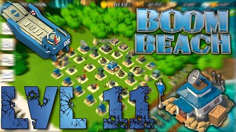 Boom Beach Another Headquarters Leevl 11 Defense Strategy - YouTube