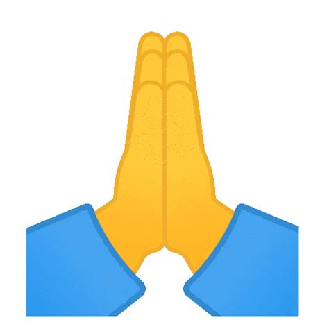 Gif Ultah Animated Emoji Pray Sticker By Emoji For Io - vrogue.co